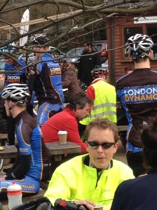 john torode outside richmond park cafe
