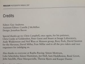 rouleur annual 2007 credits
