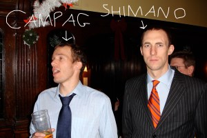 stuart spies guy powdrill cheshire cheese campag shimano