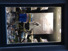 shop window in florence with bike
